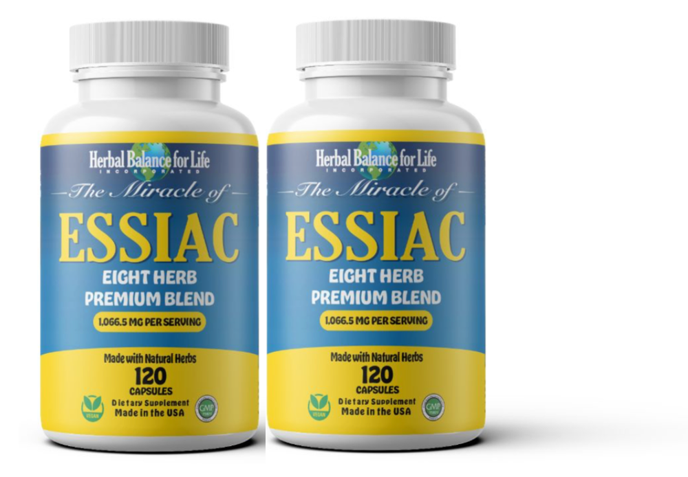 8 Herb Essiac Tea Capsules, 3199.5 mg per serving, 2 Pack 240 Capsules, Eight Herb Essiac, No Brewing or Refrigeration, Great for Travel, 60 Day Supply